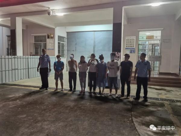 海南一地端掉多个私彩窝点！13名男女被抓！