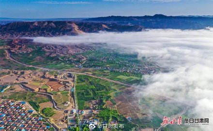 飞越景泰和靖远 感受“黄河之水天上来”的壮美