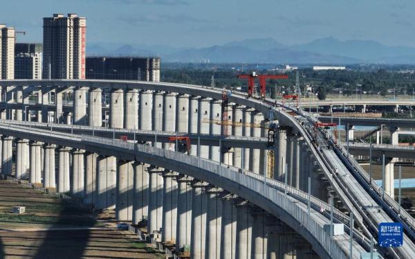 京唐城際鐵路建設正酣