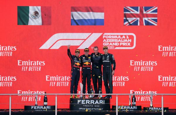 F1阿塞拜疆站维斯塔潘冠军 周冠宇因赛车故障退赛