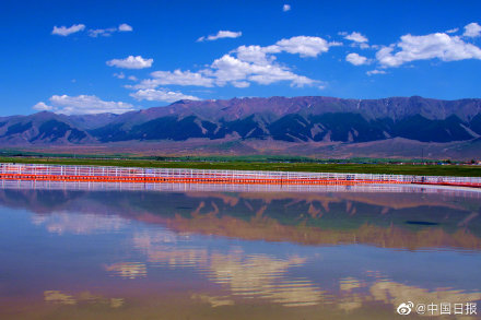 每一张都是壁纸!新疆巴里坤湖景色美如画 每一张都是壁纸!新疆巴里坤湖景色美如画