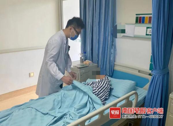 看着都痛！南宁9岁男童臀部被彩色铅笔插入，部分笔尖溶在体内