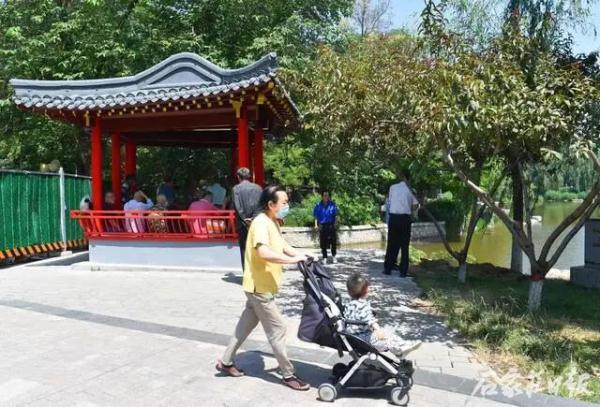美景可期！石家庄长安公园提升改造进行时