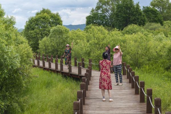 乌苏里江国家湿地公园风光如画