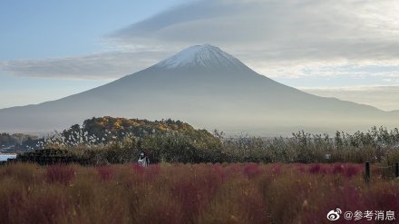 日媒：日本警方为富士山可能喷发做准备