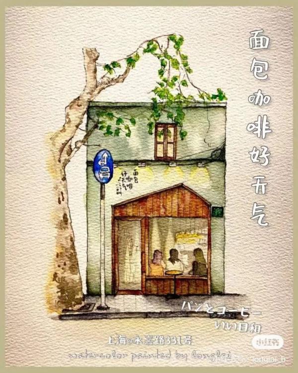 日本设计师给这家花店画了幅画加油打气！一个月后见证小店重拾烟火气