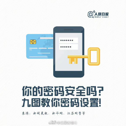 你的密码安全吗？九图教你密码设置，速收学习！