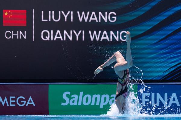游泳世锦赛丨王柳懿王芊懿晋级花游双人自由自选决赛