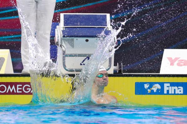 游泳世锦赛：马尔尚获男子200米个人混合泳冠军