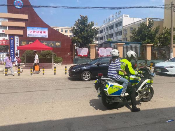 护航中考 | 全程“陪考”， 周口交警圆满“交卷！