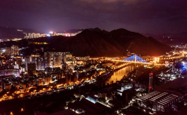 攀枝花夜景图片高清图片