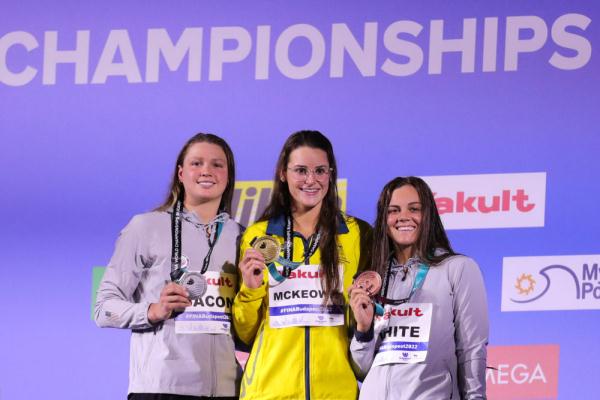 游泳世锦赛：澳大利亚选手获女子200米仰泳冠军