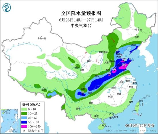 注意！北方入汛来最强降雨开启 这些地方有大暴雨警惕旱涝急转