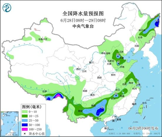 注意！北方入汛来最强降雨开启 这些地方有大暴雨警惕旱涝急转