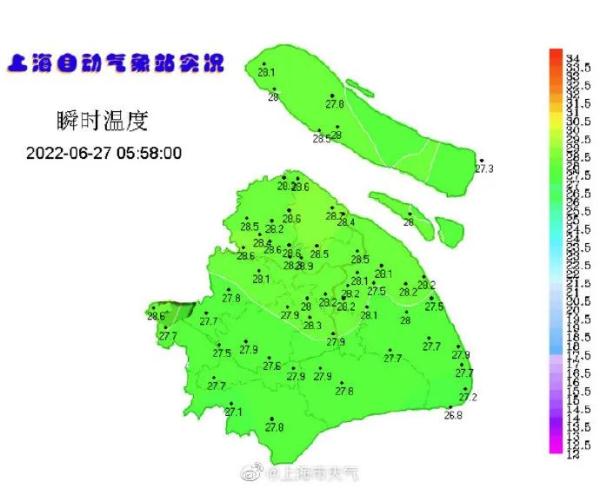 刚刚，上海发布高温预警，今天又要飙到…隔壁已出梅，上海呢？