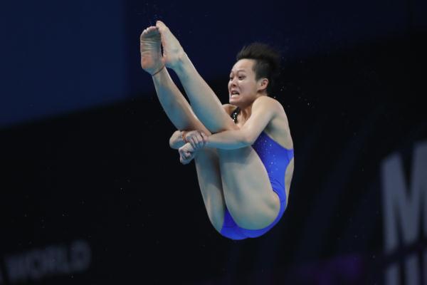 陈艺文女子三米板摘金，中国队实现世锦赛该项目11连冠