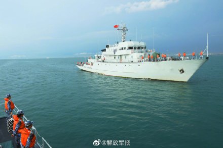 雷海破障！直击海军扫雷舰反水雷演练现场