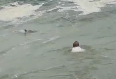 海浪卷走4岁女童,这场与大海抢人的“战斗”,他们赢了! 海浪卷走4岁女童,这场与大海抢人的“战斗”,他们赢了!