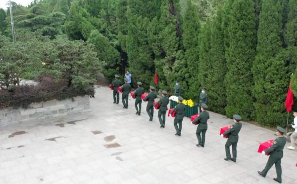 英烈不朽！59名淮海战役牺牲烈士集中迁葬入陵