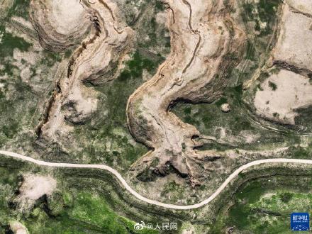 鬼斧神工!黄河河床每一张照片都是沙画 鬼斧神工!黄河河床每一张照片都是沙画