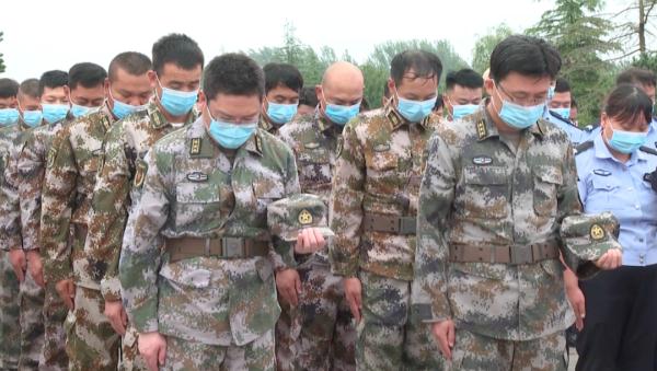 英烈不朽！59名淮海战役牺牲烈士集中迁葬入陵