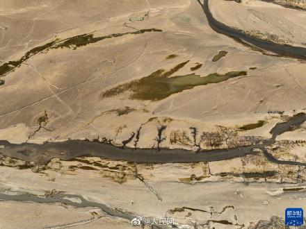 鬼斧神工!黄河河床每一张照片都是沙画 鬼斧神工!黄河河床每一张照片都是沙画