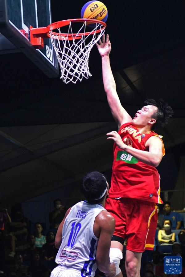 中国男队获得2022三人篮球亚洲杯季军