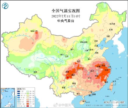 43.5℃!云南盐津热出当地气温新纪录 43.5℃!云南盐津热出当地气温新纪录
