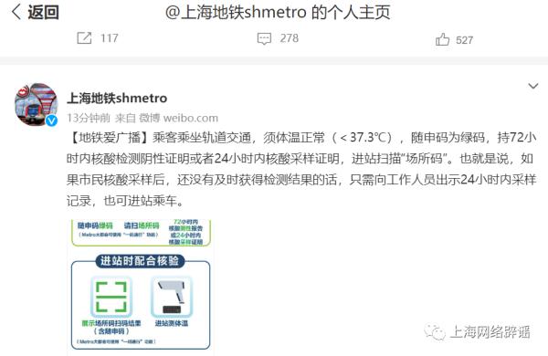 地铁封站？消杀？浦东浦西鸳鸯锅封控？按区封控？都是谣言！