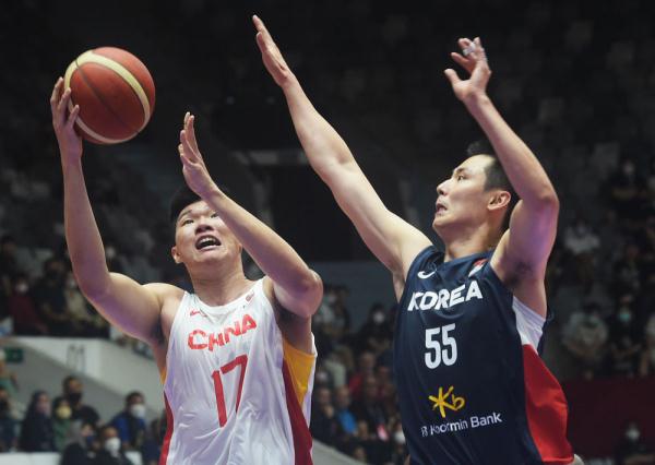 篮球｜亚洲杯小组赛：中国不敌韩国