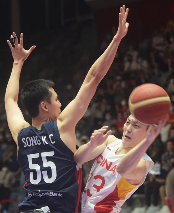 篮球｜亚洲杯小组赛：中国不敌韩国