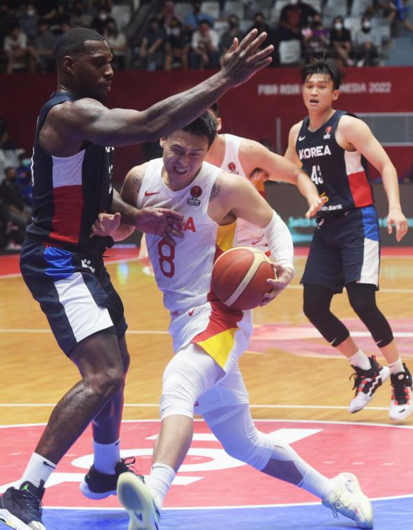篮球｜亚洲杯小组赛：中国不敌韩国