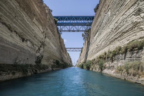 希腊科林斯运河重新开放