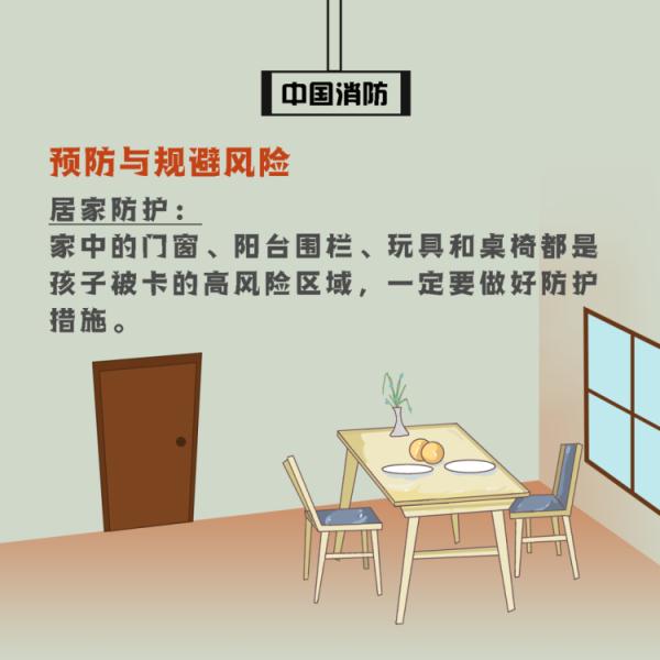 惊险！男童头部被卡防盗窗外，身体悬空