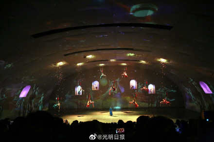 大型沙漠实景演出敦煌盛典正式复演