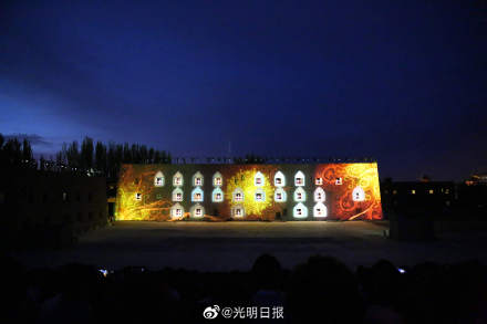 大型沙漠实景演出敦煌盛典正式复演