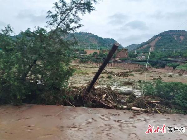 暴雨袭击甘肃多地，马莲河发生大洪水！庆阳市启动防汛Ⅱ级应急响应