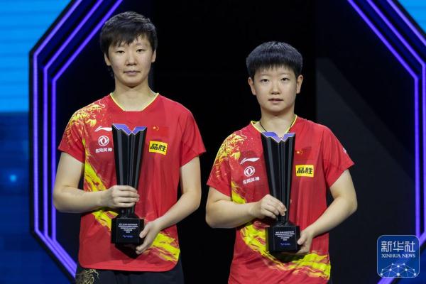 乒乓球｜WTT球星挑战赛：孙颖莎/王曼昱夺得女双冠军