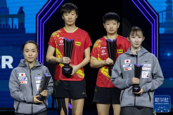 乒乓球｜WTT球星挑战赛：孙颖莎/王曼昱夺得女双冠军