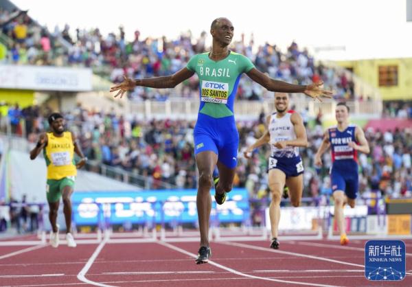 田径世锦赛|多斯桑托斯夺男子400米栏冠军 田径世锦赛|多斯桑托斯夺男子400米栏冠军