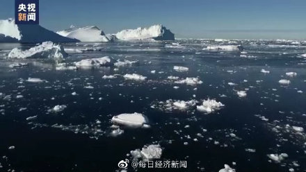 气温异常致格陵兰冰盖大面积融化