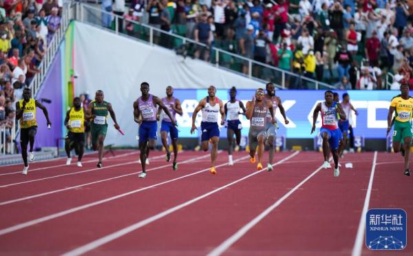 田径世锦赛丨男子4X100米接力决赛：加拿大夺冠