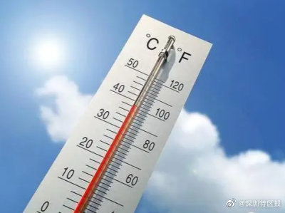 深圳自动站气温突破40℃！本轮高温预计持续至7月底至8月初