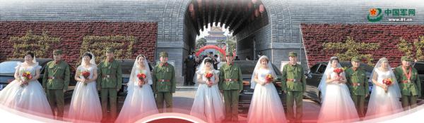 那天，老兵们弥补了迟到几十年的婚礼