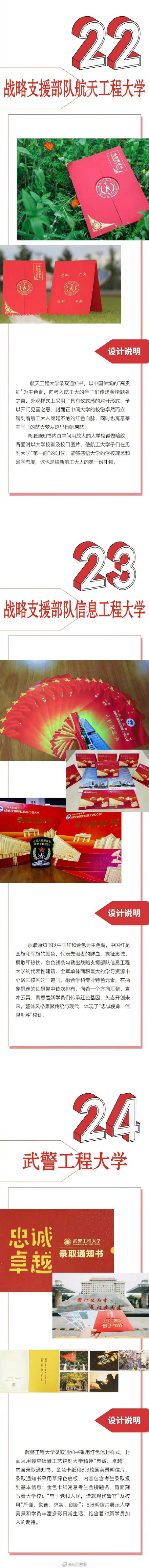 太帅了!27所军校录取通知书合集 太帅了!27所军校录取通知书合集