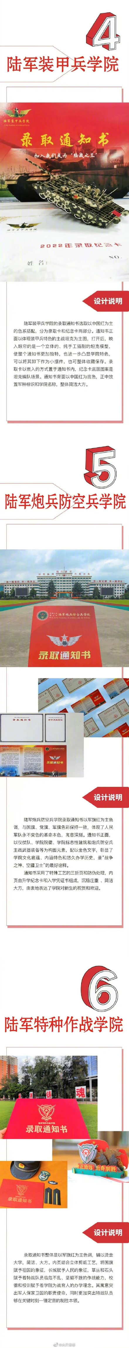 太帅了!27所军校录取通知书合集 太帅了!27所军校录取通知书合集