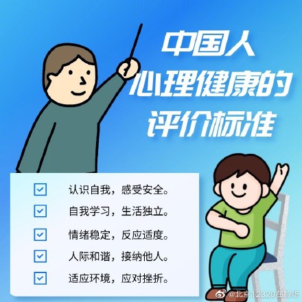 心理知识课堂：心理健康的评价标准