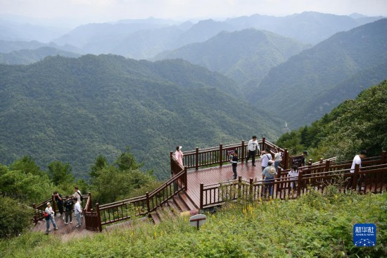 秦岭清凉小城旅游热