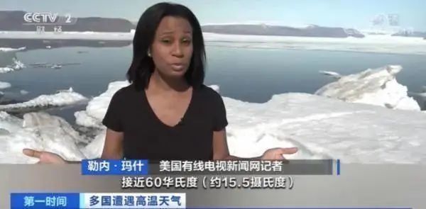 北极都热到穿短袖了？！网友：北极熊怎么办