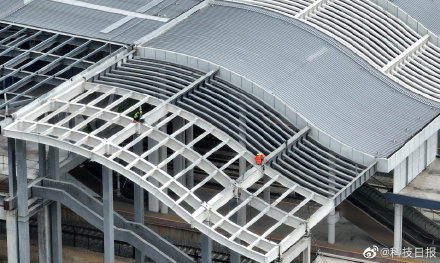 庐山站东站房扩建工程全面展开